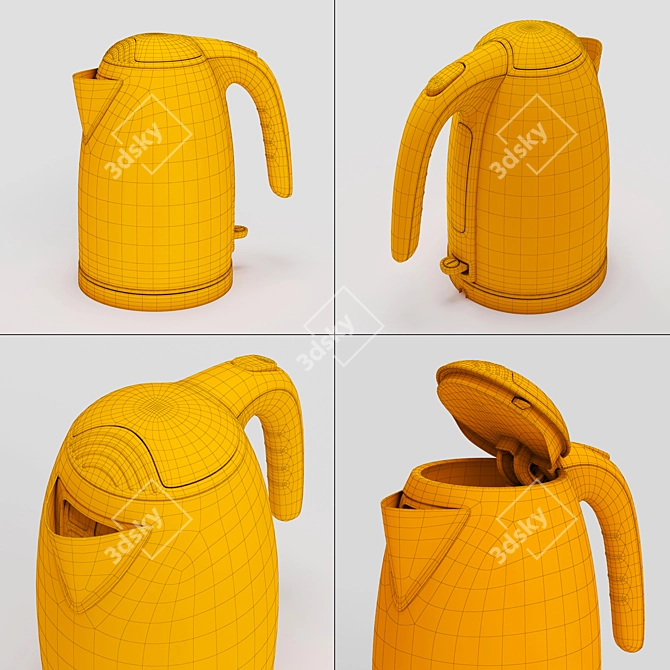 Bosch TWK 7808 Teapot: 3D Max 2014, OBG, FBX 3D model image 3