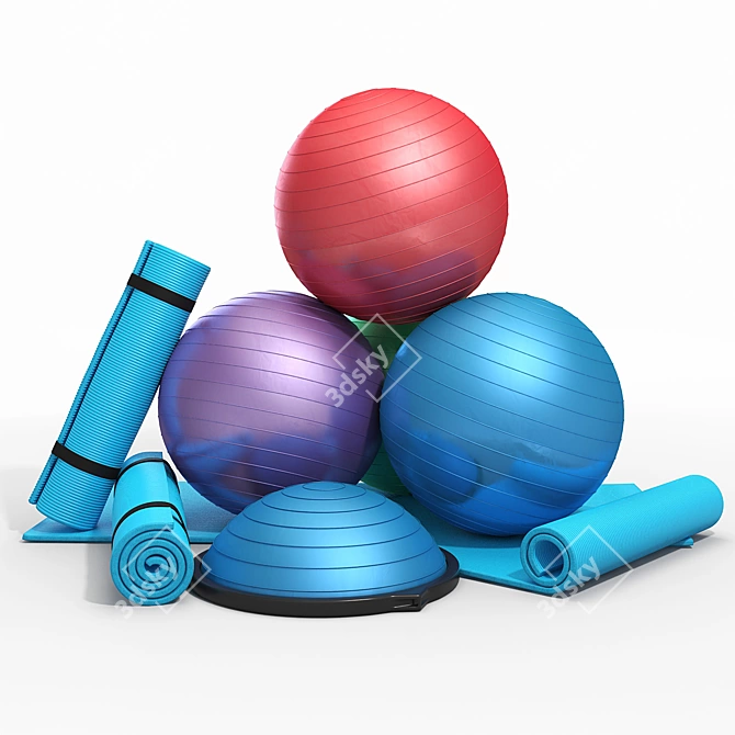 FitClub Essentials 3D model image 1