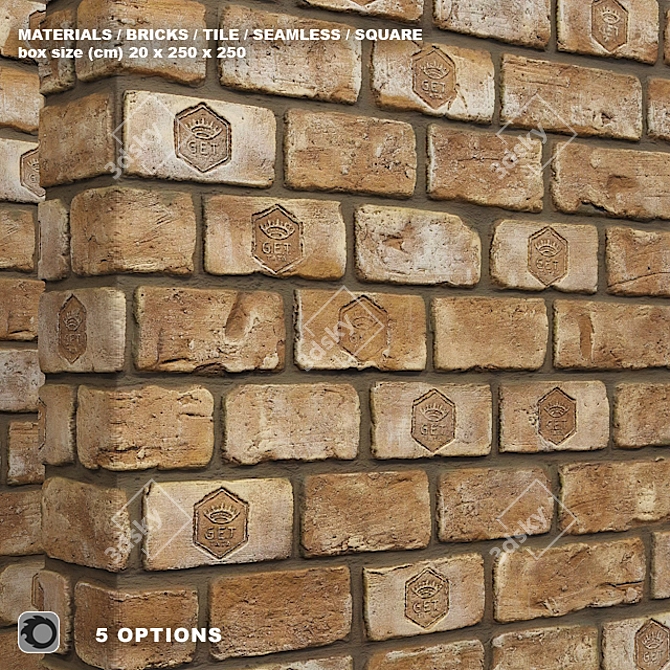 Artstone Heritage XIX - Seamless Tile Set 3D model image 1