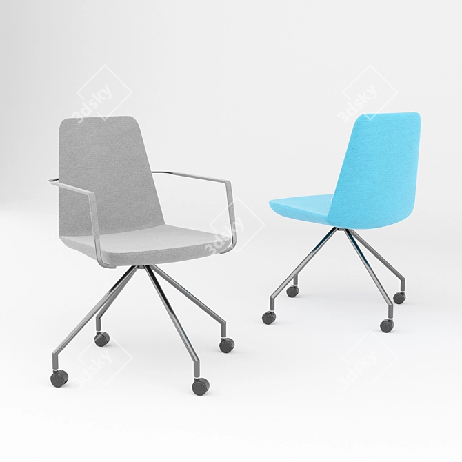 TurboSmooth 3-Piece Pera Set 3D model image 1