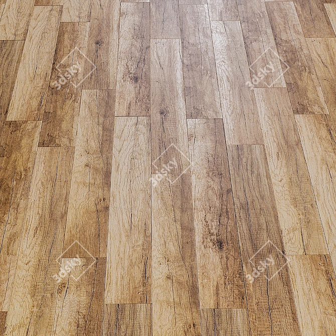 Seamless Classen Oak Laminate 3D model image 2