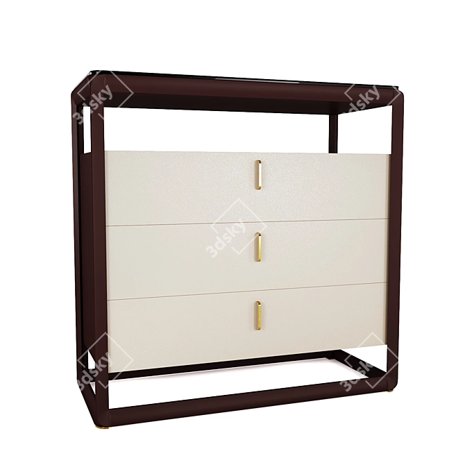 Wansheng Stand: Stylish and Functional Stand for Any Room 3D model image 1