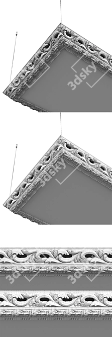 Masiero Arte LED S4 RC: Sleek Design and Remote Control 3D model image 3