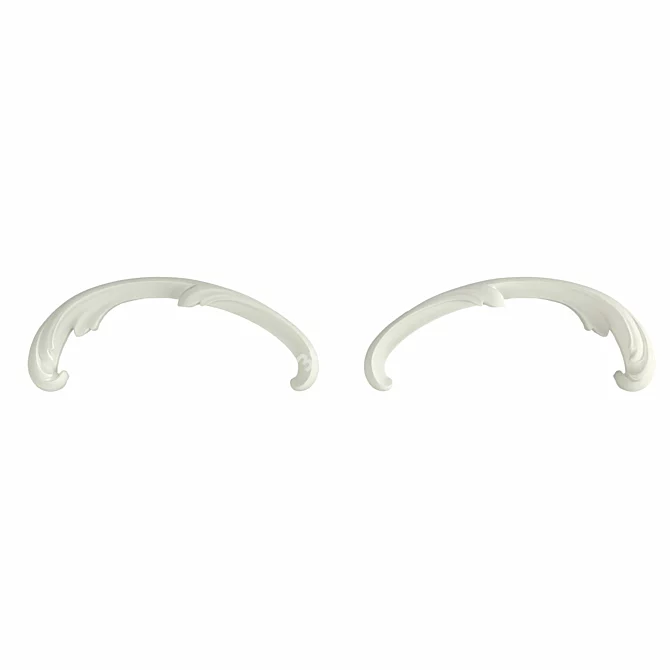 RODECOR 02006RC: Exquisite Polymer Gypsum Decor 3D model image 2