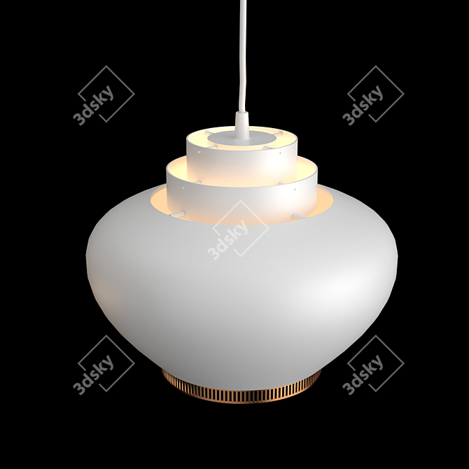 ARTEK Pendant Lamps Collection: A333, A110, A338 3D model image 2