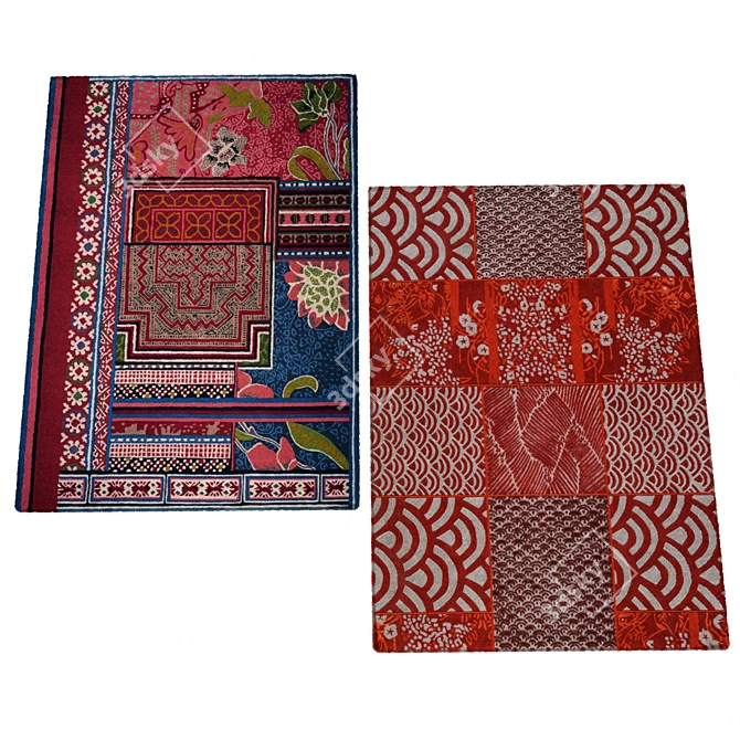 Designer Carpets by Florence Bourel 3D model image 1