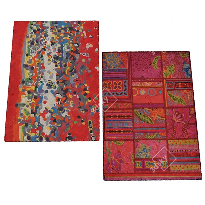 Designer Carpets by Florence Bourel 3D model image 2