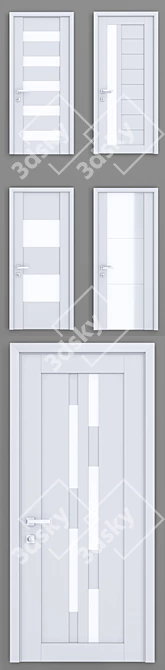 Profil Doors U: Stylish, Durable, Versatile 3D model image 2