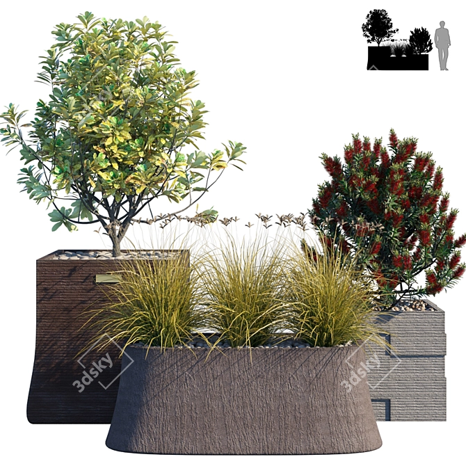 All-Weather Outdoor Set 18 3D model image 1