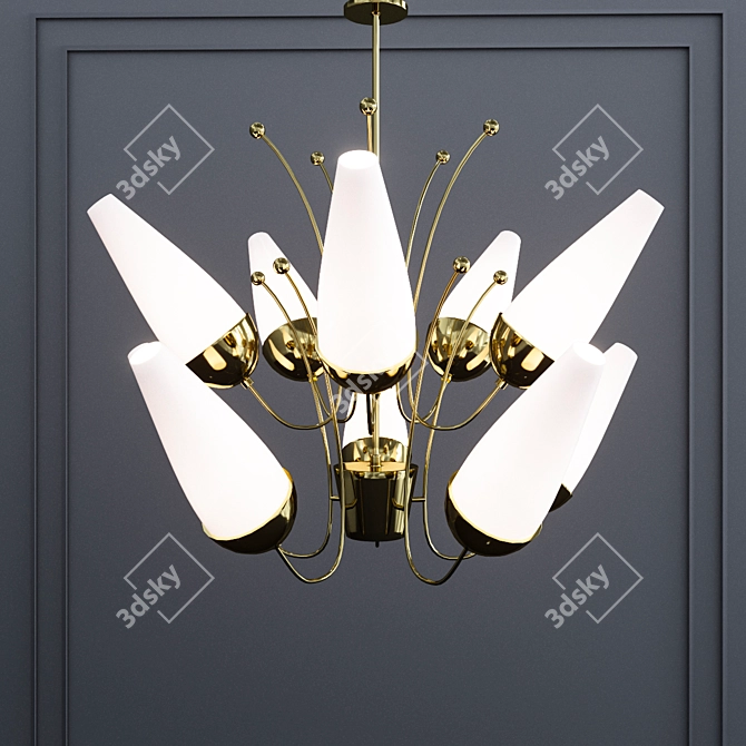 Hudson Valley Amee Pendant 3D model image 1