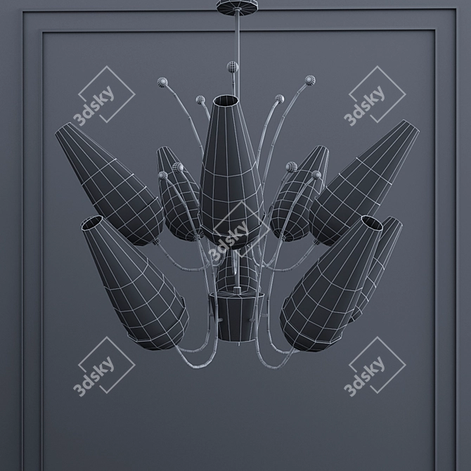 Hudson Valley Amee Pendant 3D model image 2
