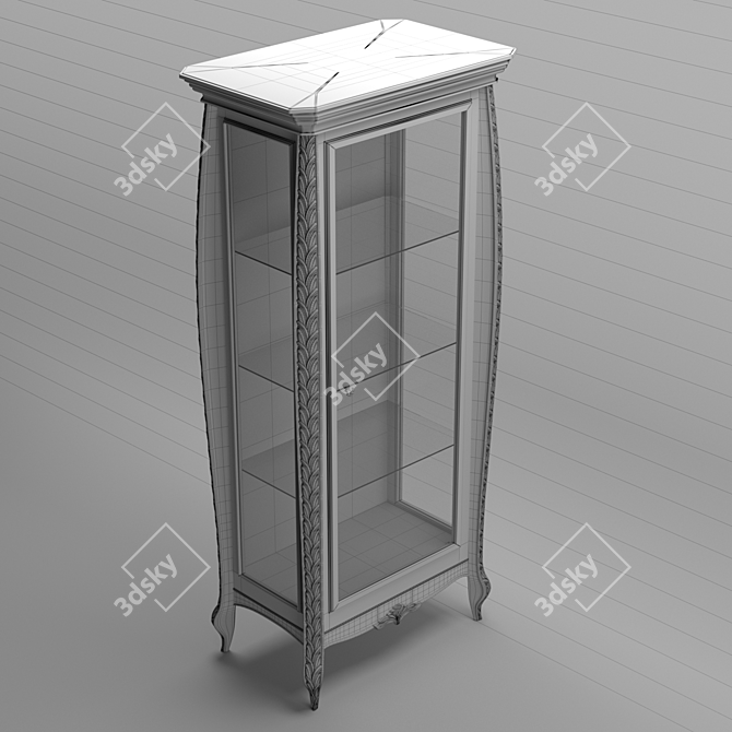 Elegant Pregno Savoy Display: Enhance Your Space! 3D model image 3