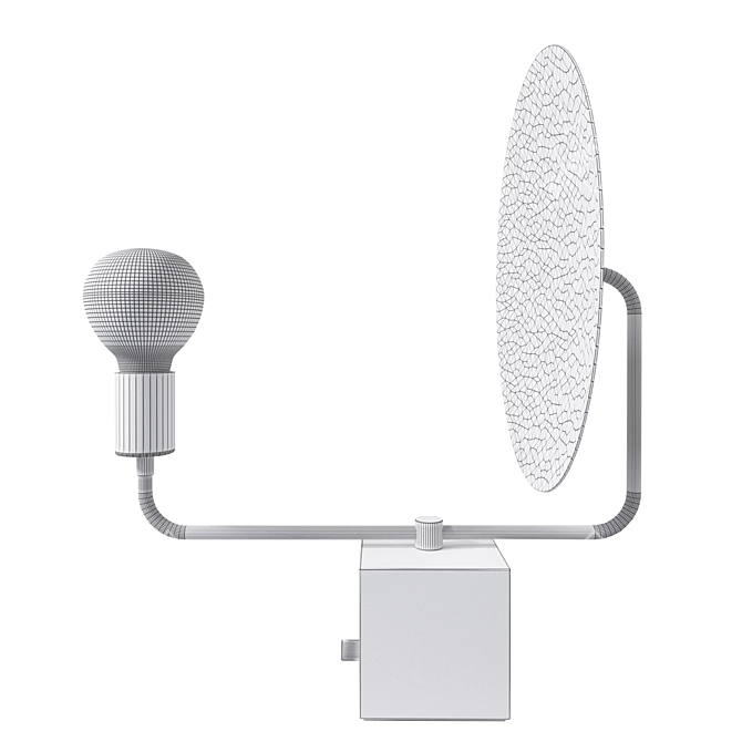 Sleek Helios Table Lamp: Modern Design & High-Quality Craftsmanship 3D model image 3