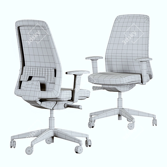 Interstuhl EVERY Chair 3D model image 3