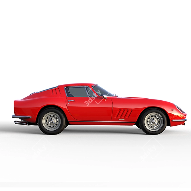 Iconic Ferrari 275 GTB 3D model image 2