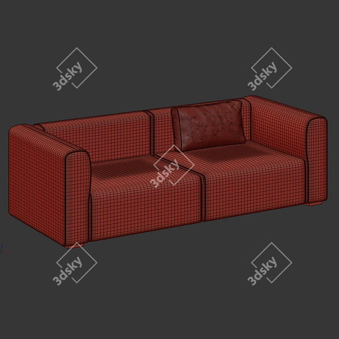 HAY Mags 2.5 - Sleek and Modern 3D model image 2