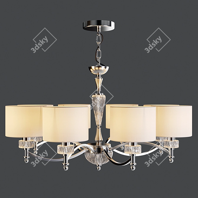 Maytoni Alicante Ceiling Lamp - MOD014-CL-08-N 3D model image 1
