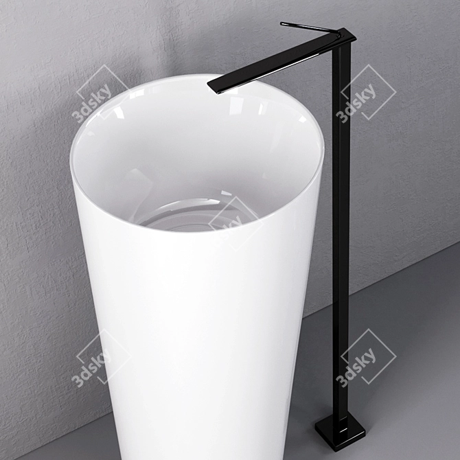  Valdama IL Sink: Poetic Beauty 3D model image 2
