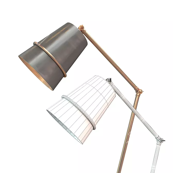 Elegant Raval Lamp: Stylish Illumination 3D model image 2