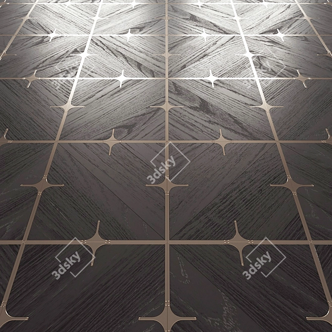  Tabarka Studio Parquet: Art ORLY 2, Size 660x660mm 3D model image 1
