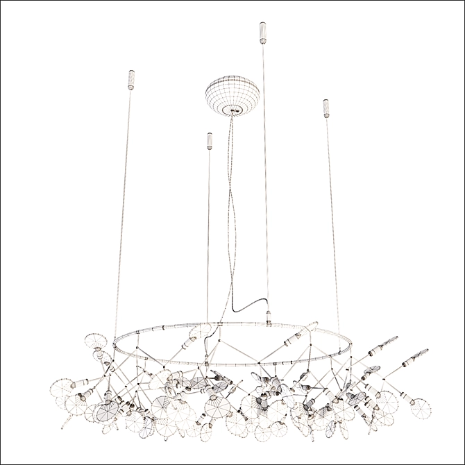 Modern Moooi Heracleum D60 CE: Stunning 3D Lighting. 3D model image 2