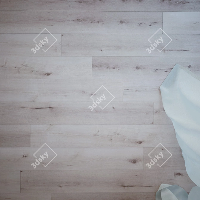 Sedan Oak Wood Flooring 3D model image 2