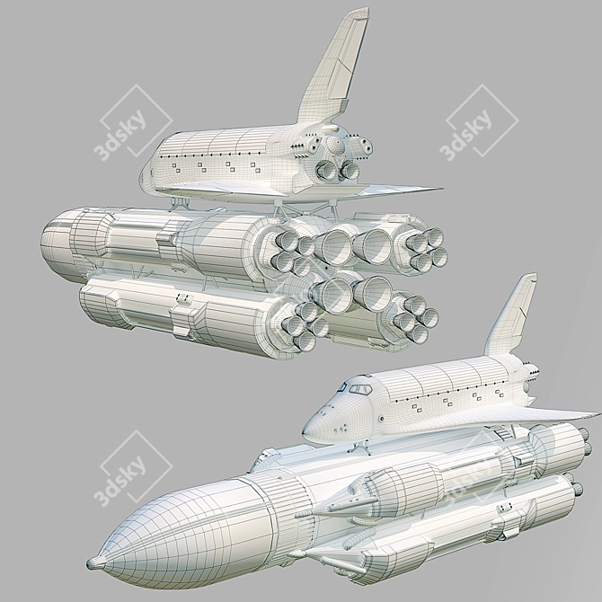 Buran: The Energy of Space 3D model image 3