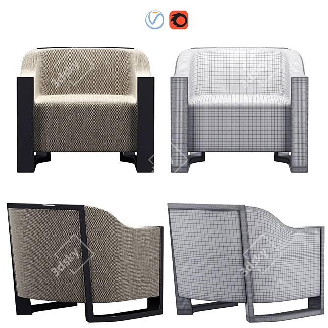 Elevate Your Comfort with Selene 3D model image 1
