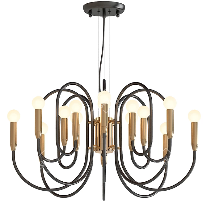  Elegant Inspiration Pendant 12 3D model image 1
