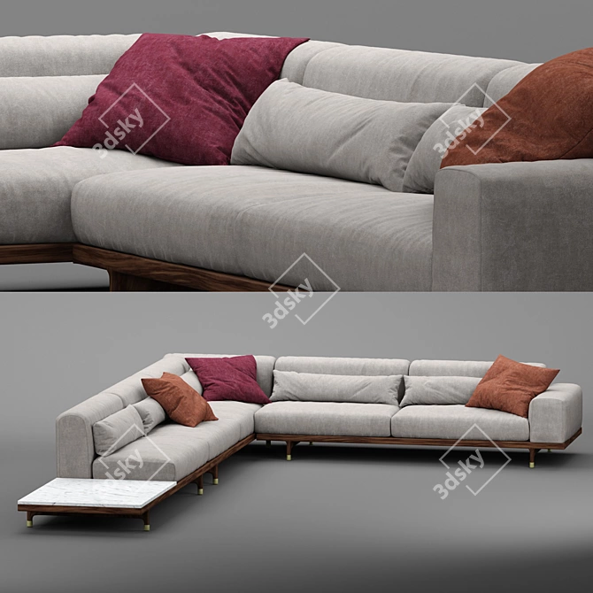 Versatile Modular Sofa: Porada ARGO 3D model image 1