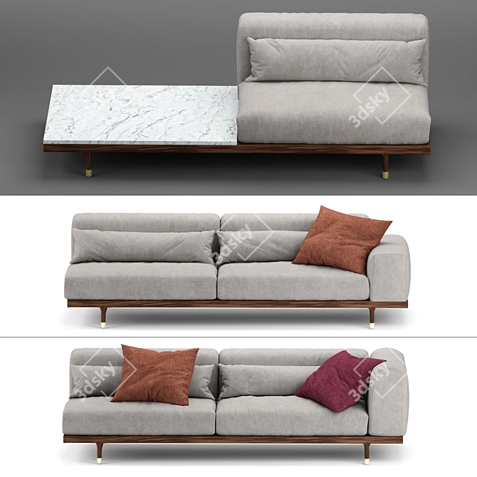 Versatile Modular Sofa: Porada ARGO 3D model image 2
