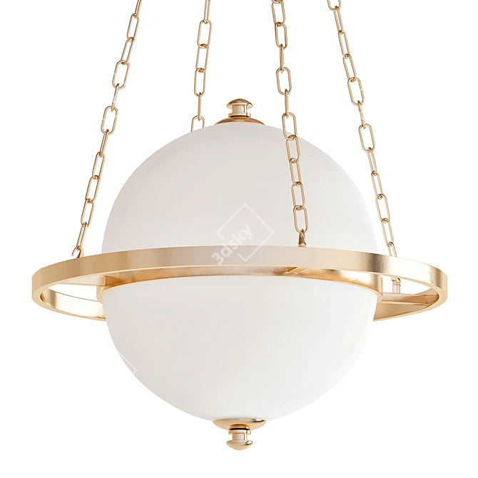 Celestial Sphere Chandelier 3D model image 1
