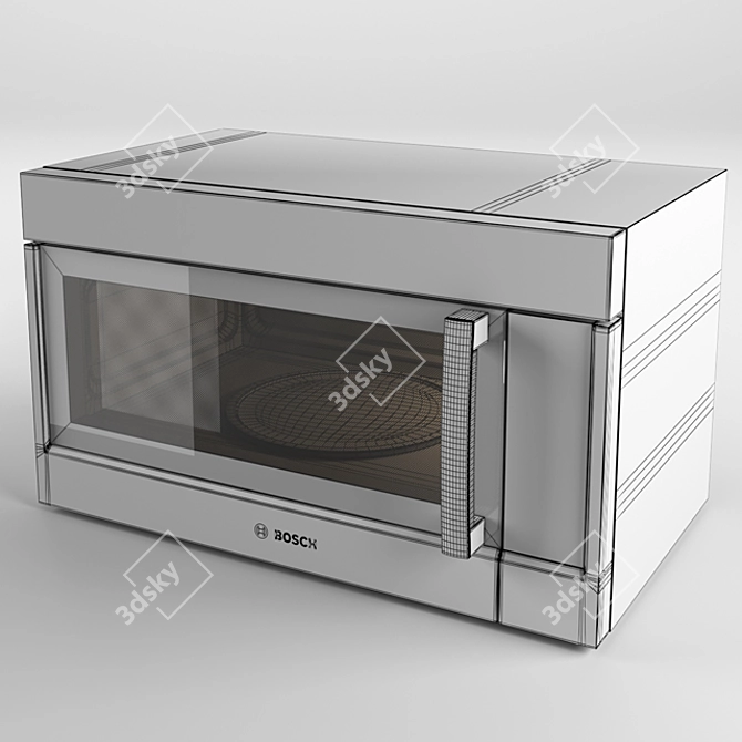 Bosch 800 Series Microwawe 3D model image 3