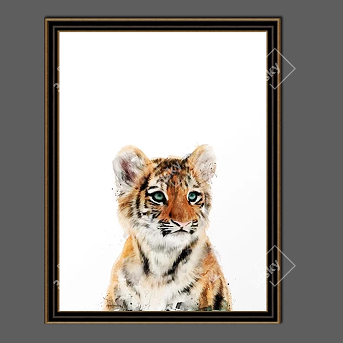Little Collection PART2 | Set 19: Mini Artworks for 3D Render 3D model image 2