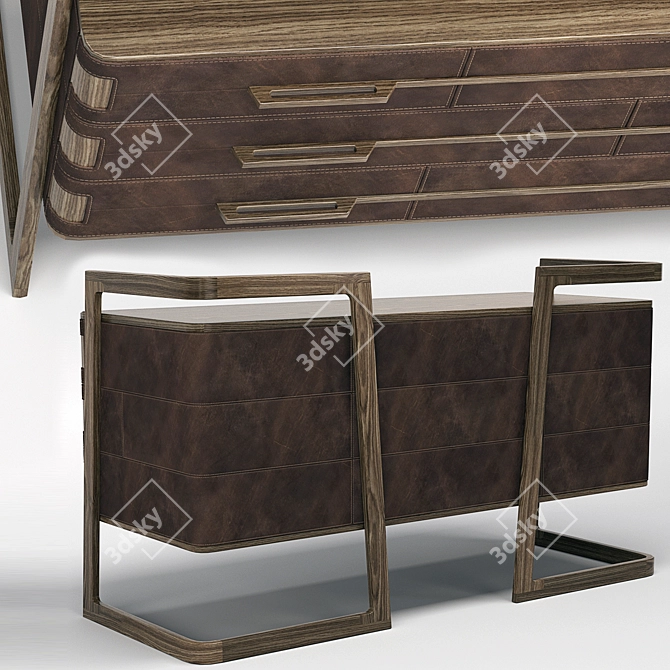 Wildwood Chest of Drawers by MEDEA 3D model image 2