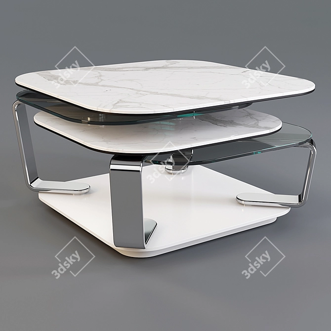 Title: Innovative Naos Coffee Table 3D model image 2