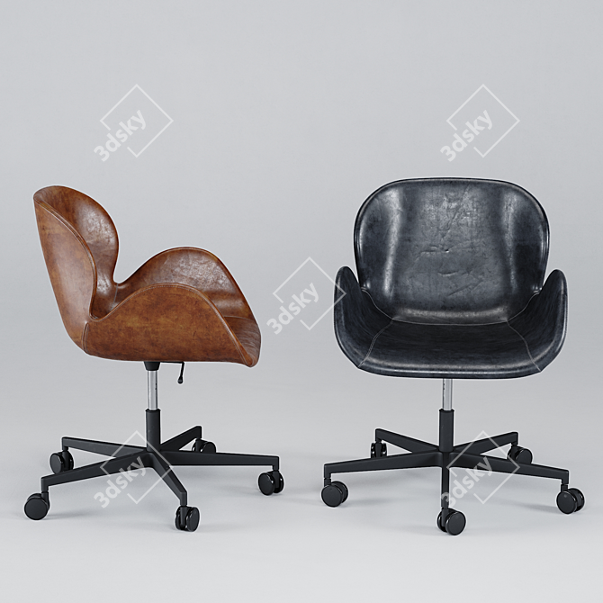 ErgoFit Office Chair 3D model image 1