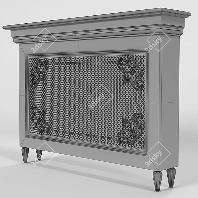 Radiator Grille 3D model image 3