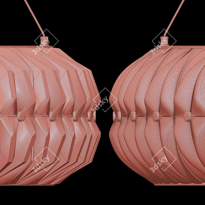 Elegant Astoria Chandelier for Dazzling Ambiance 3D model image 3