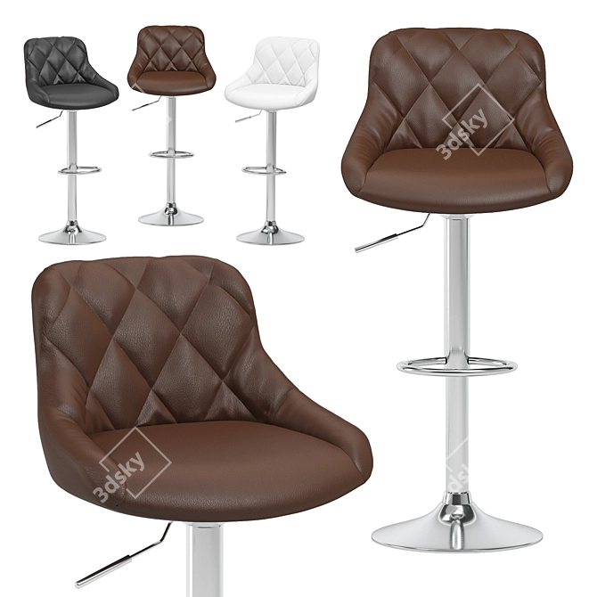 Modern Design Bar Stools - BETINA 3D model image 1