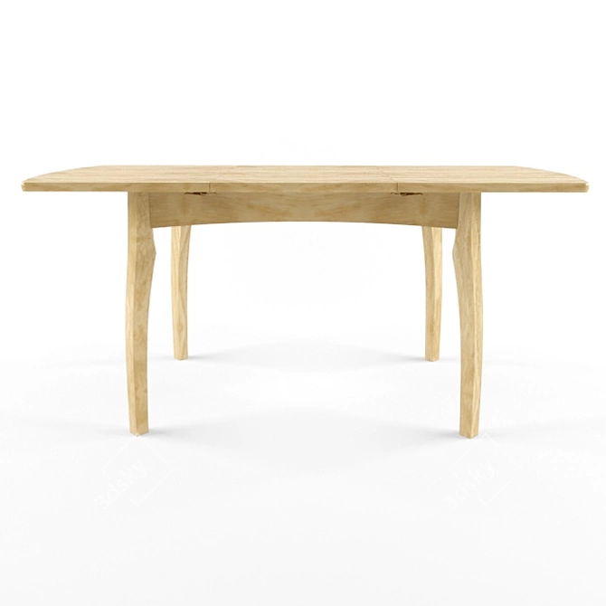 Reyn Extendable Dining Table 3D model image 2