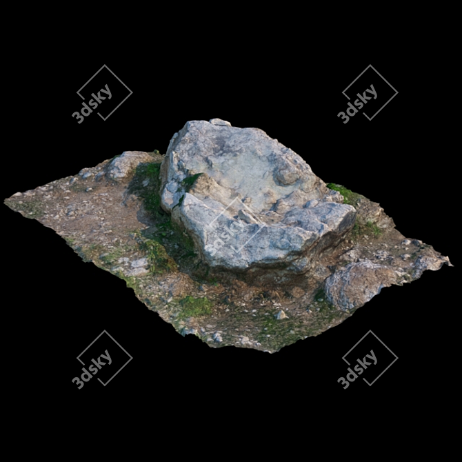 RockScan: High-Quality 3D Model 3D model image 2