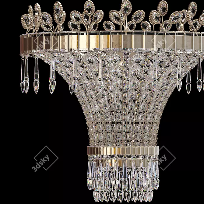 Exquisite Crystal Chandelier | Bagues Paris 20005 3D model image 2