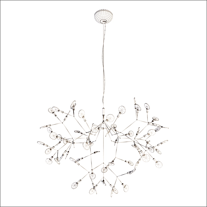 Modern Moooi Heracleum Pendant Light 3D model image 2