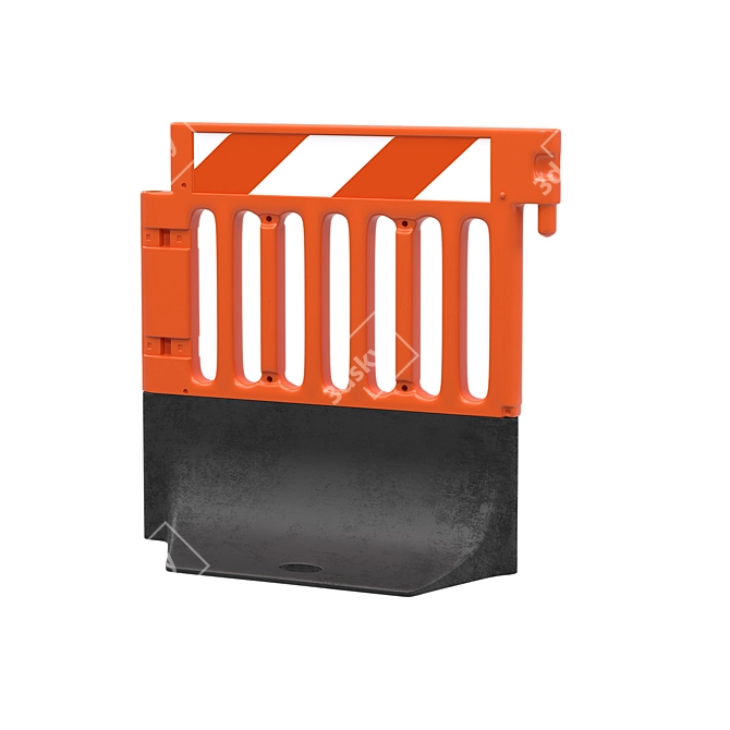 MAX 3D ADA Barricade 3D model image 1