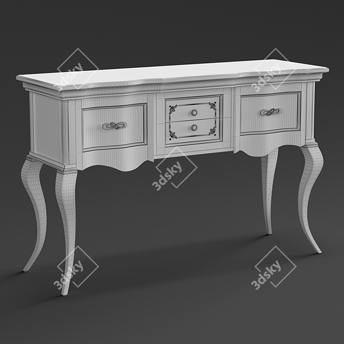 Elegant Console: Modenese Gastone 3D model image 2
