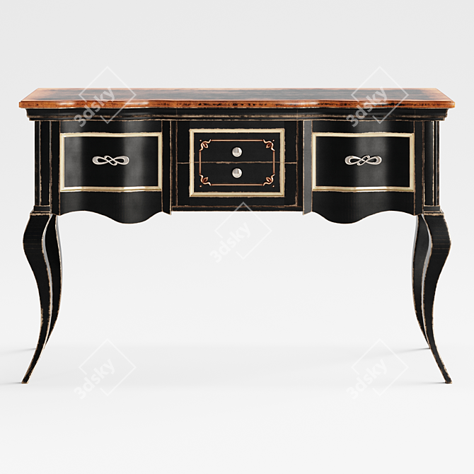 Elegant Console: Modenese Gastone 3D model image 3