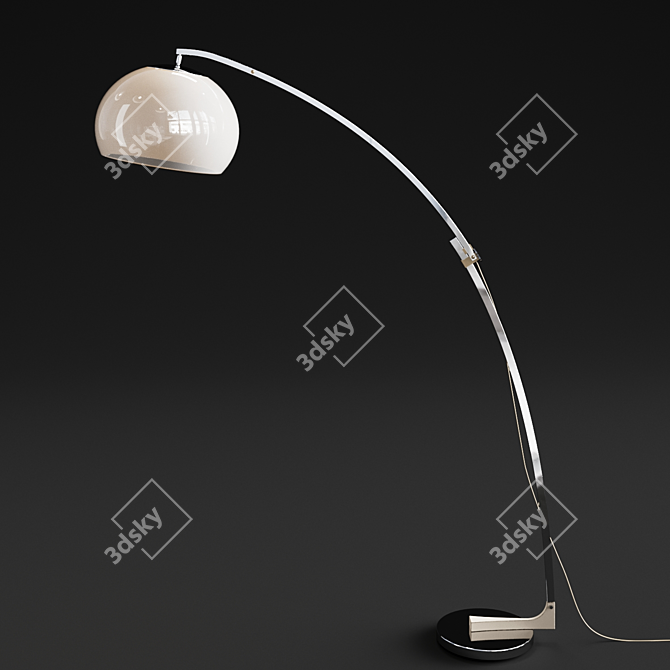 Italian Design Floor Lamp 3D model image 1