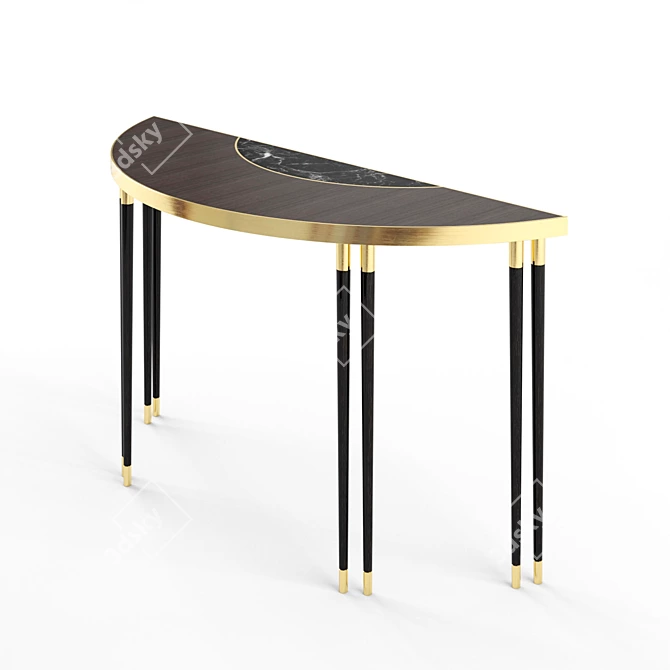 Richmond Console: Elegant, Stylish, Functional 3D model image 2