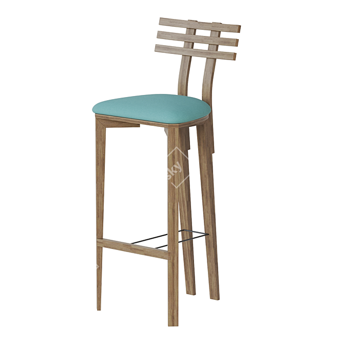 Tory Sun Bar Stool 3D model image 1